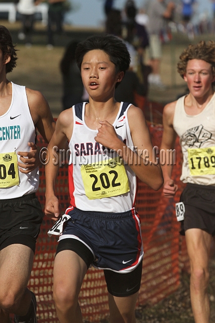 2011CIFXC-D3B-164.JPG - 2011 California CIF Cross Country Championships, Woodward Park, Fresno, California, November 27.