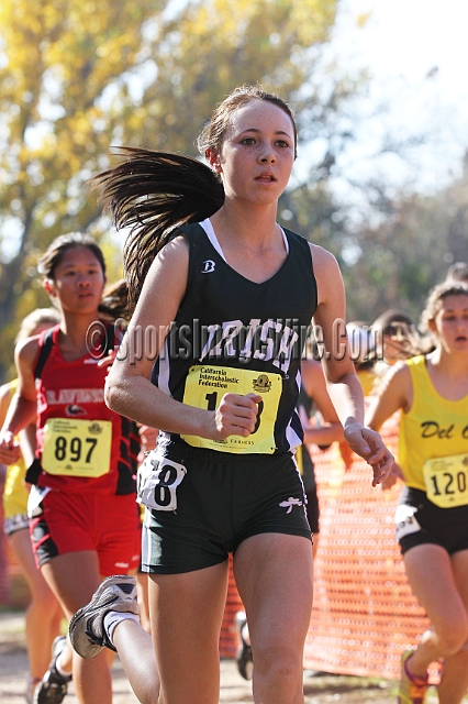 2011CIFXC-D3G-065.JPG - 2011 California CIF Cross Country Championships, Woodward Park, Fresno, California, November 27.