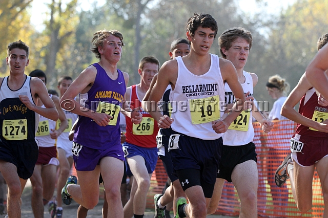 2011CIFXC-D1B-059.JPG - 2011 California CIF Cross Country Championships, Woodward Park, Fresno, California, November 27.