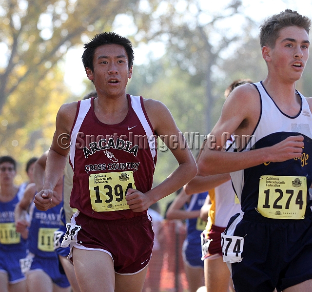 2011CIFXC-D1B-060.JPG - 2011 California CIF Cross Country Championships, Woodward Park, Fresno, California, November 27.