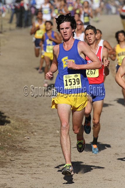 2011CIFXC-D1B-108.JPG - 2011 California CIF Cross Country Championships, Woodward Park, Fresno, California, November 27.