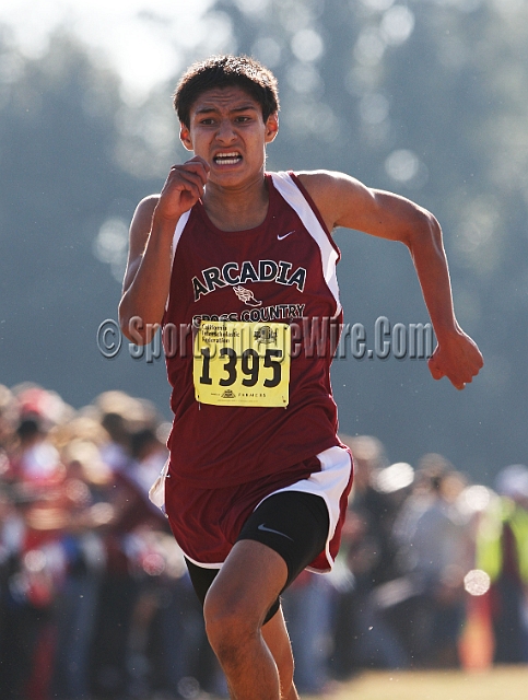 2011CIFXC-D1B-177.JPG - 2011 California CIF Cross Country Championships, Woodward Park, Fresno, California, November 27.