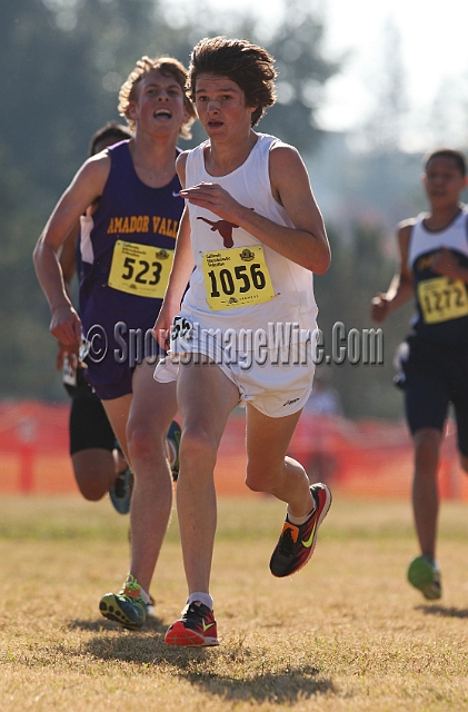 2011CIFXC-D1B-251.JPG - 2011 California CIF Cross Country Championships, Woodward Park, Fresno, California, November 27.