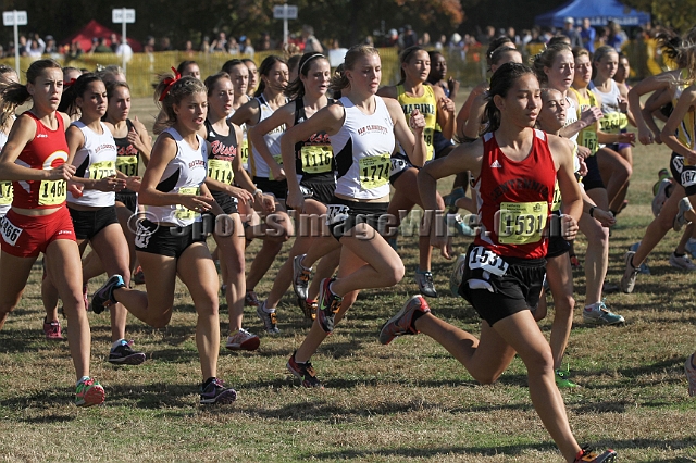 2011CIFXC-D1G-020.JPG - 2011 California CIF Cross Country Championships, Woodward Park, Fresno, California, November 27.