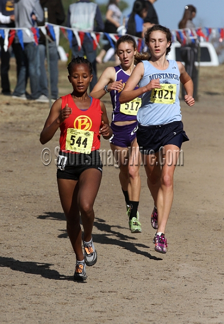 2011CIFXC-D1G-071.JPG - 2011 California CIF Cross Country Championships, Woodward Park, Fresno, California, November 27.