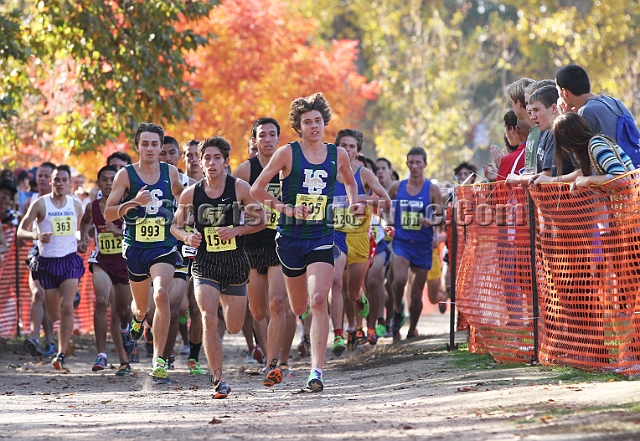 2011CIFXC-D2B-034.JPG - 2011 California CIF Cross Country Championships, Woodward Park, Fresno, California, November 27.