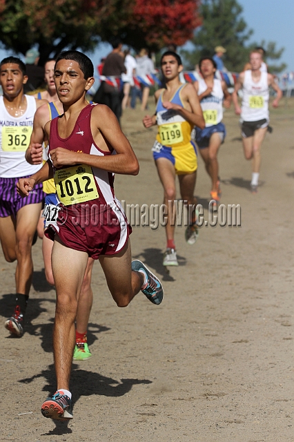 2011CIFXC-D2B-117.JPG - 2011 California CIF Cross Country Championships, Woodward Park, Fresno, California, November 27.