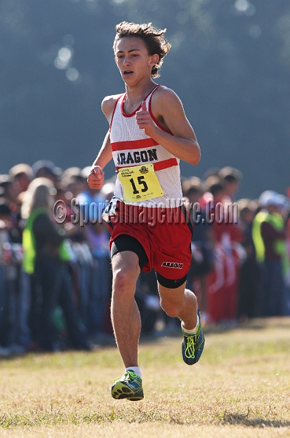 2011CIFXC-D2B-201.JPG - 2011 California CIF Cross Country Championships, Woodward Park, Fresno, California, November 27.