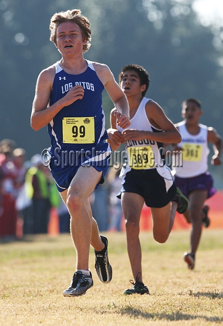 2011CIFXC-D2B-229.JPG - 2011 California CIF Cross Country Championships, Woodward Park, Fresno, California, November 27.