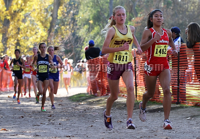 2011CIFXC-D2G-038.JPG - 2011 California CIF Cross Country Championships, Woodward Park, Fresno, California, November 27.