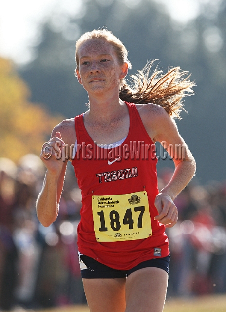 2011CIFXC-D2G-229.JPG - 2011 California CIF Cross Country Championships, Woodward Park, Fresno, California, November 27.