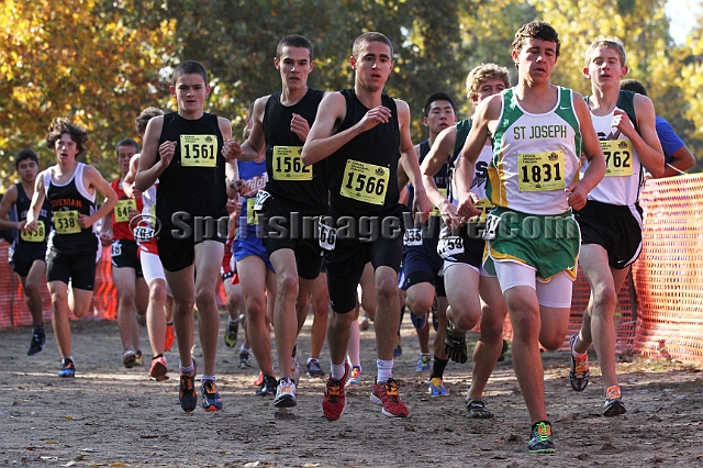 2011CIFXC-D5B-060.JPG - 2011 California CIF Cross Country Championships, Woodward Park, Fresno, California, November 27.