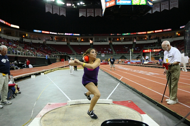 2011CalHSIndoor-177.JPG - 2011 California High School Indoor Invitational track and field meet, February 26, 2011 at the Save Mart Center, Fresno, CA.