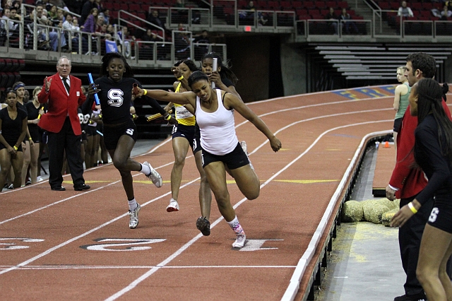 2011CalHSIndoor-374.JPG - 2011 California High School Indoor Invitational track and field meet, February 26, 2011 at the Save Mart Center, Fresno, CA.