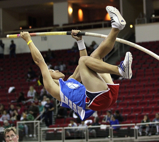 2011CalHSIndoor-598.JPG - 2011 California High School Indoor Invitational track and field meet, February 26, 2011 at the Save Mart Center, Fresno, CA.