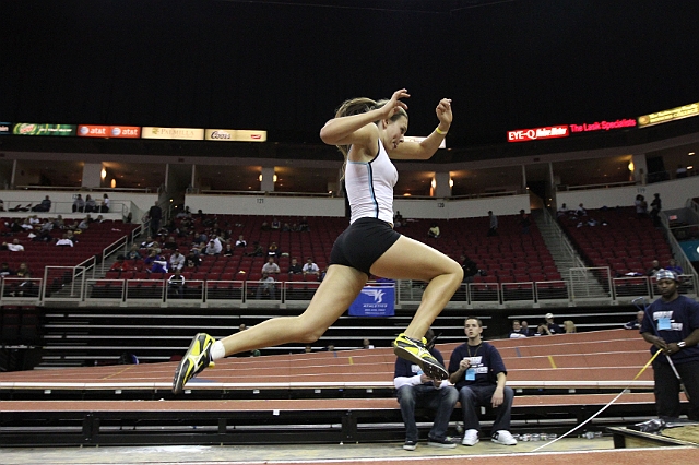 2011CalHSIndoor-743.JPG - 2011 California High School Indoor Invitational track and field meet, February 26, 2011 at the Save Mart Center, Fresno, CA.