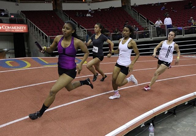 2011CalHSIndoor-772.JPG - 2011 California High School Indoor Invitational track and field meet, February 26, 2011 at the Save Mart Center, Fresno, CA.
