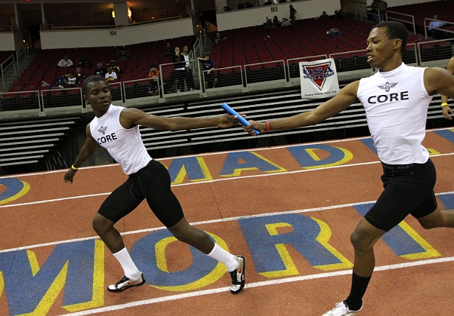 2011CalHSIndoor-884.JPG - 2011 California High School Indoor Invitational track and field meet, February 26, 2011 at the Save Mart Center, Fresno, CA.