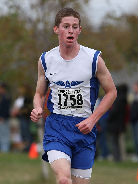2011DFALXC-004.JPG - Diablo Foothill Athletic League Cross Country Championships, November 5, 2011, at Hidden Lakes Park, Martinez, CA