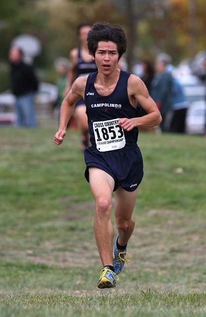 2011DFALXC-007.JPG - Diablo Foothill Athletic League Cross Country Championships, November 5, 2011, at Hidden Lakes Park, Martinez, CA