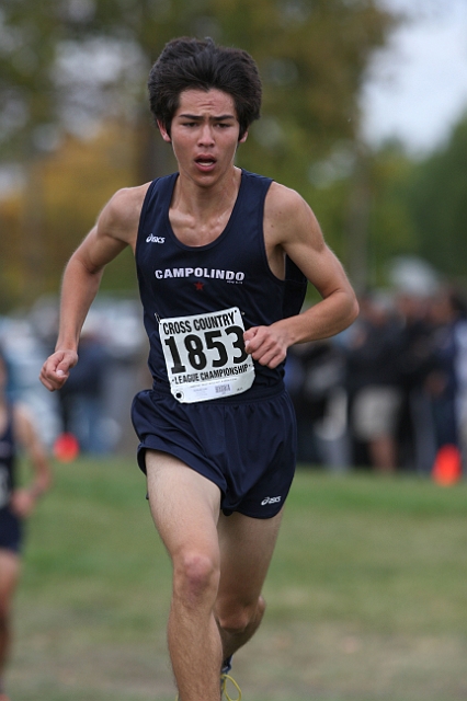 2011DFALXC-008.JPG - Diablo Foothill Athletic League Cross Country Championships, November 5, 2011, at Hidden Lakes Park, Martinez, CA