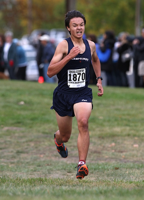 2011DFALXC-009.JPG - Diablo Foothill Athletic League Cross Country Championships, November 5, 2011, at Hidden Lakes Park, Martinez, CA