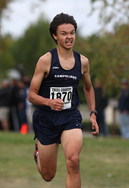 2011DFALXC-010.JPG - Diablo Foothill Athletic League Cross Country Championships, November 5, 2011, at Hidden Lakes Park, Martinez, CA