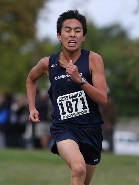 2011DFALXC-014.JPG - Diablo Foothill Athletic League Cross Country Championships, November 5, 2011, at Hidden Lakes Park, Martinez, CA