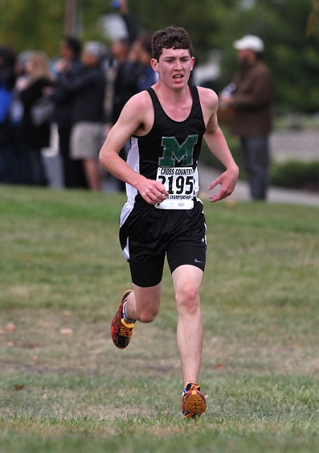 2011DFALXC-015.JPG - Diablo Foothill Athletic League Cross Country Championships, November 5, 2011, at Hidden Lakes Park, Martinez, CA