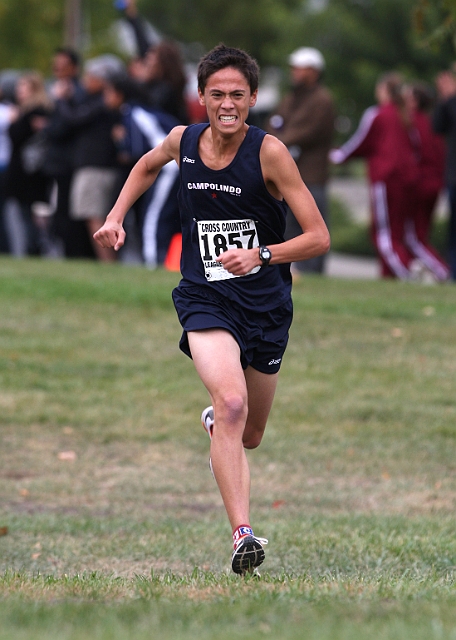 2011DFALXC-016.JPG - Diablo Foothill Athletic League Cross Country Championships, November 5, 2011, at Hidden Lakes Park, Martinez, CA
