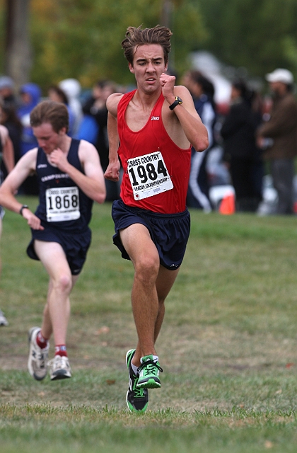 2011DFALXC-027.JPG - Diablo Foothill Athletic League Cross Country Championships, November 5, 2011, at Hidden Lakes Park, Martinez, CA