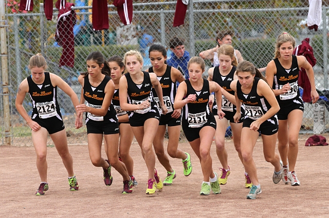 2011DFALXC-031.JPG - Diablo Foothill Athletic League Cross Country Championships, November 5, 2011, at Hidden Lakes Park, Martinez, CA