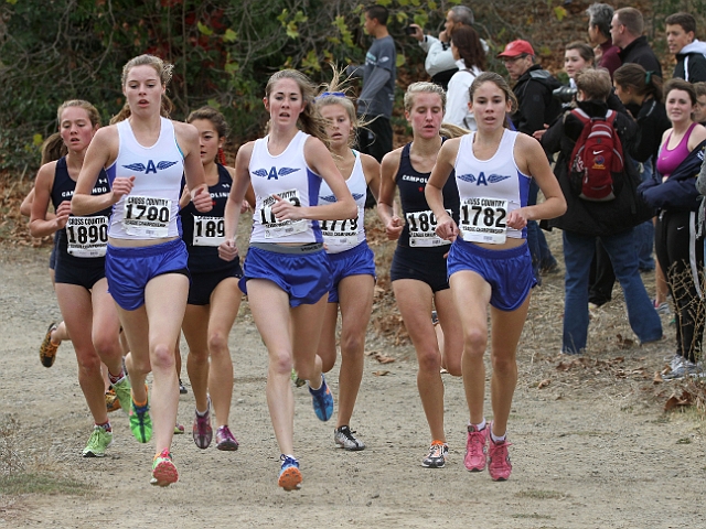 2011DFALXC-038.JPG - Diablo Foothill Athletic League Cross Country Championships, November 5, 2011, at Hidden Lakes Park, Martinez, CA