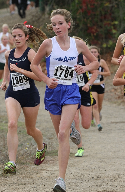 2011DFALXC-044.JPG - Diablo Foothill Athletic League Cross Country Championships, November 5, 2011, at Hidden Lakes Park, Martinez, CA
