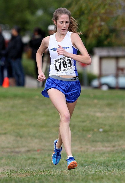 2011DFALXC-061.JPG - Diablo Foothill Athletic League Cross Country Championships, November 5, 2011, at Hidden Lakes Park, Martinez, CA