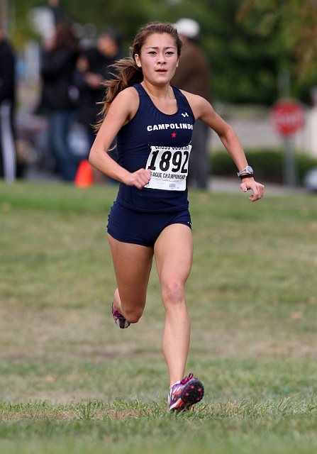 2011DFALXC-063.JPG - Diablo Foothill Athletic League Cross Country Championships, November 5, 2011, at Hidden Lakes Park, Martinez, CA