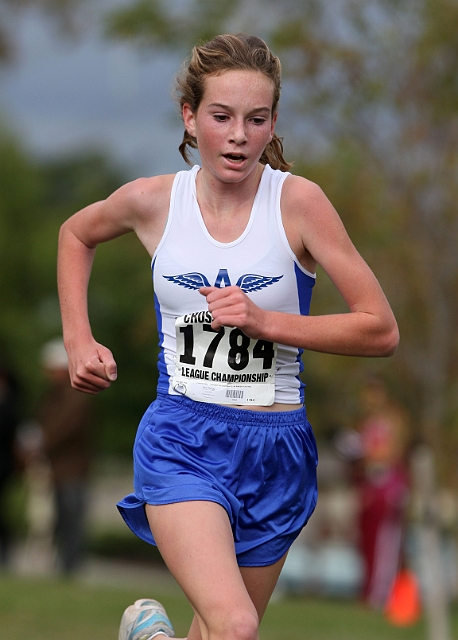 2011DFALXC-095.JPG - Diablo Foothill Athletic League Cross Country Championships, November 5, 2011, at Hidden Lakes Park, Martinez, CA