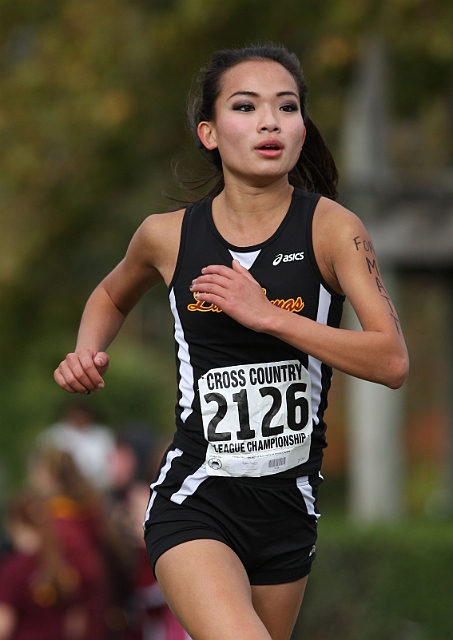 2011DFALXC-100.JPG - Diablo Foothill Athletic League Cross Country Championships, November 5, 2011, at Hidden Lakes Park, Martinez, CA