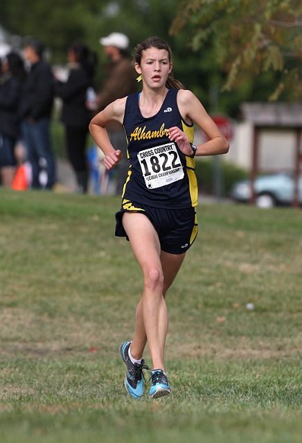 2011DFALXC-106.JPG - Diablo Foothill Athletic League Cross Country Championships, November 5, 2011, at Hidden Lakes Park, Martinez, CA