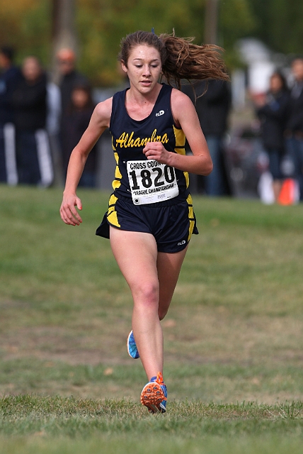 2011DFALXC-107.JPG - Diablo Foothill Athletic League Cross Country Championships, November 5, 2011, at Hidden Lakes Park, Martinez, CA