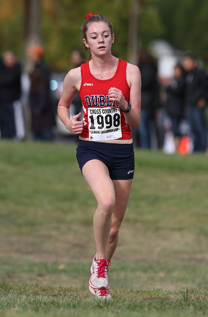 2011DFALXC-109.JPG - Diablo Foothill Athletic League Cross Country Championships, November 5, 2011, at Hidden Lakes Park, Martinez, CA