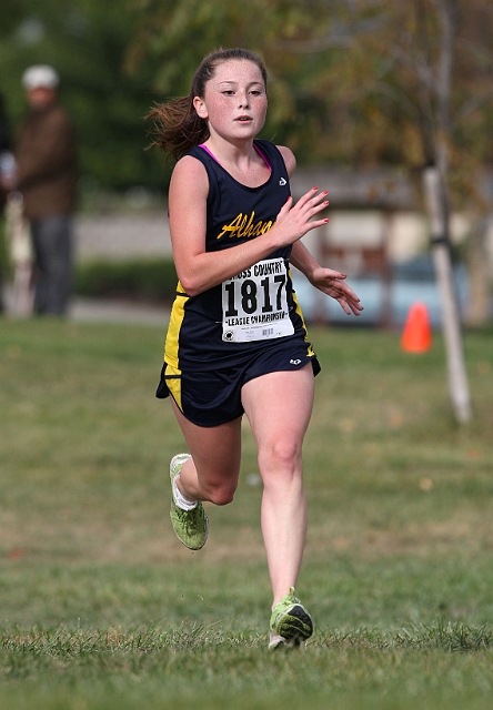 2011DFALXC-112.JPG - Diablo Foothill Athletic League Cross Country Championships, November 5, 2011, at Hidden Lakes Park, Martinez, CA