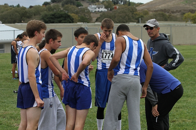 2011DFALXC-116.JPG - Diablo Foothill Athletic League Cross Country Championships, November 5, 2011, at Hidden Lakes Park, Martinez, CA