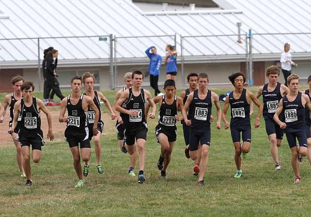 2011DFALXC-117.JPG - Diablo Foothill Athletic League Cross Country Championships, November 5, 2011, at Hidden Lakes Park, Martinez, CA