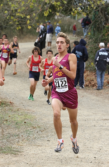 2011DFALXC-131.JPG - Diablo Foothill Athletic League Cross Country Championships, November 5, 2011, at Hidden Lakes Park, Martinez, CA