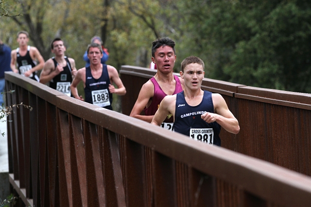 2011DFALXC-137.JPG - Diablo Foothill Athletic League Cross Country Championships, November 5, 2011, at Hidden Lakes Park, Martinez, CA