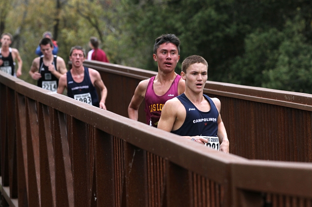 2011DFALXC-138.JPG - Diablo Foothill Athletic League Cross Country Championships, November 5, 2011, at Hidden Lakes Park, Martinez, CA