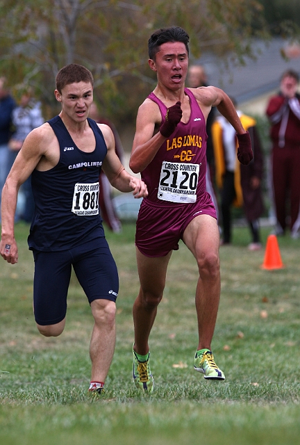 2011DFALXC-142.JPG - Diablo Foothill Athletic League Cross Country Championships, November 5, 2011, at Hidden Lakes Park, Martinez, CA