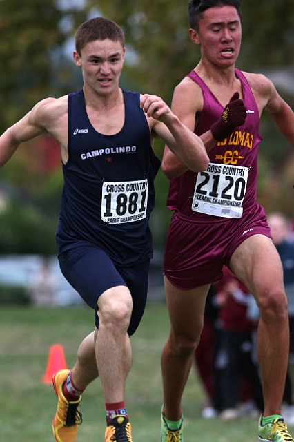 2011DFALXC-143.JPG - Diablo Foothill Athletic League Cross Country Championships, November 5, 2011, at Hidden Lakes Park, Martinez, CA