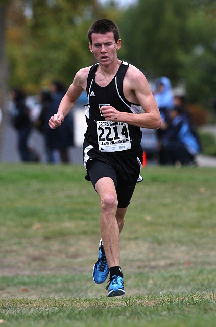 2011DFALXC-145.JPG - Diablo Foothill Athletic League Cross Country Championships, November 5, 2011, at Hidden Lakes Park, Martinez, CA